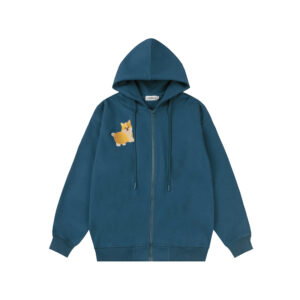 Blue Cartoon Hoodie